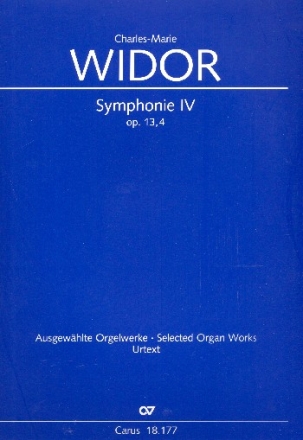 Sinfonie Nr.4 op.13,4 fr Orgel