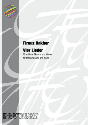 4 Lieder fr Gesang und Klavier