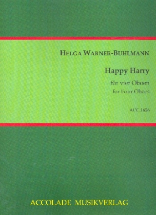 Happy Harry fr 4 Oboen Partitur und Stimmen