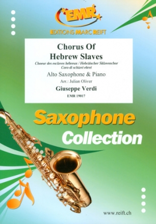 Chorus of Hebrew Slaves for alto saxophone and piano