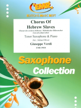 Chorus of Hebrew Slaves for tenor saxophone and piano