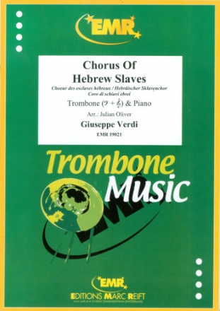 Chorus of Hebrew Slaves for trombone and piano