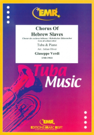 Chorus of Hebrew Slaves for tuba and piano