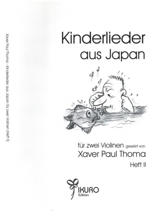 46 Kinderlieder aus Japan Band 2 (Nr.26-46) fr 2 Violinen Spielpartitur