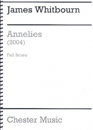 CH69278-01 Annelies for soprano, mixed chorus and orchestra score,  archive copy