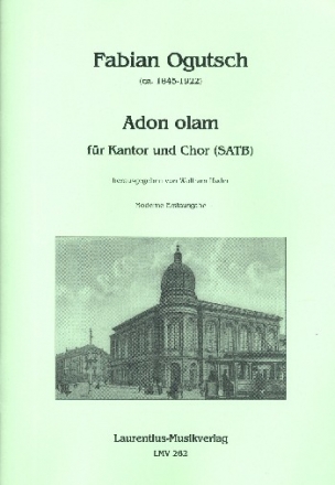 Adon olam fr Kantor und gem Chor a cappella Partitur (aschk/seph)