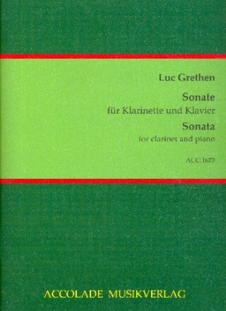 Sonate fr Klarinette und Klavier