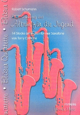 Album fr die Jugend fr 4 Saxophone Partitur und Stimmen