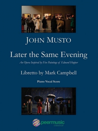 Later the same Evening opera vocal score (en)