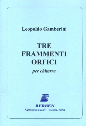 3 Frammenti orfici per chitarra Stimmen