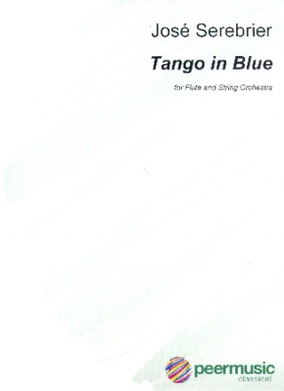 Tango in Blue for flute and string orchestra score