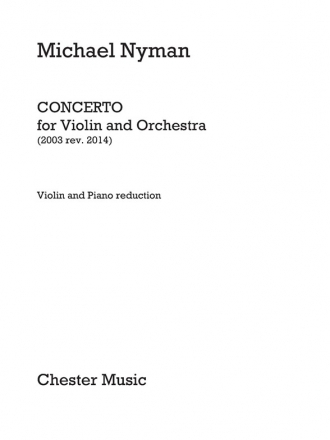 CH70235 Concerto for violin and orchestra violin