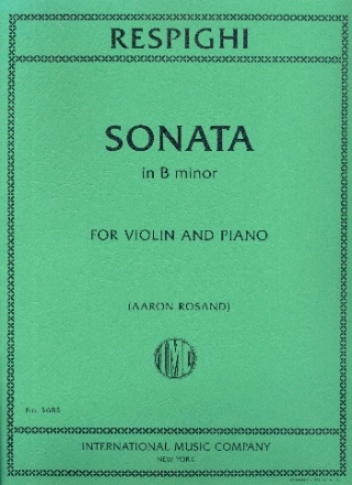 Sonata in b minor for violin and piano