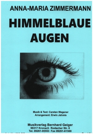 Himmelblaue Augen fr Big Band Direktion und Stimmen