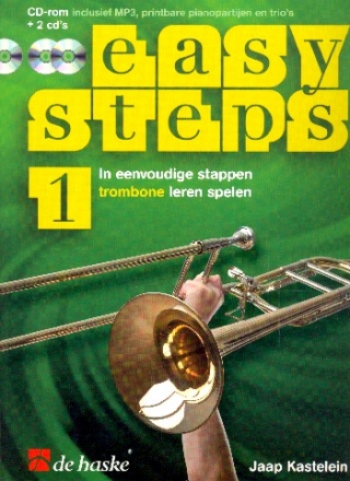 Easy Steps vol.1 (+CD-ROM +2CD's) voor trombone (nl)