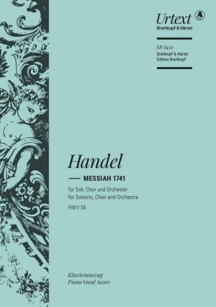 Messiah HWV56 fr Soli, gem Chor und Orchester Klavierauszug (dt/en)