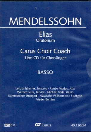 Elias MWVA25 - Chorstimme Bass  Playalong-CD