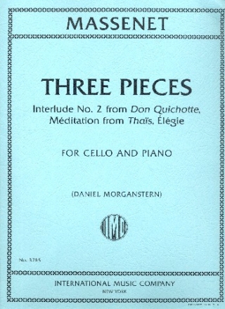 3 Pieces: for cello and piano