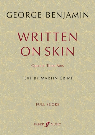 Written on Skin  full score