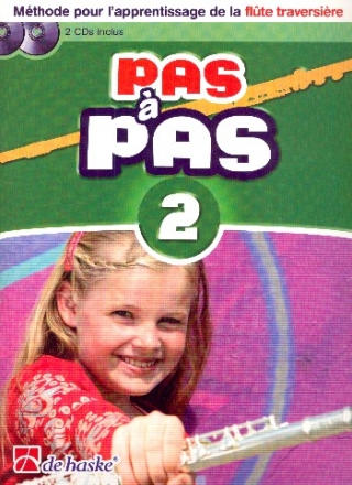 Pas  pas vol.2 (+2 CD's +DVD) pour flte (frz)