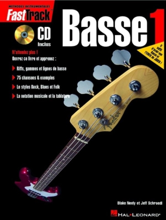 Fast Track Basse 1 (+CD) pour guitare basse (fr)