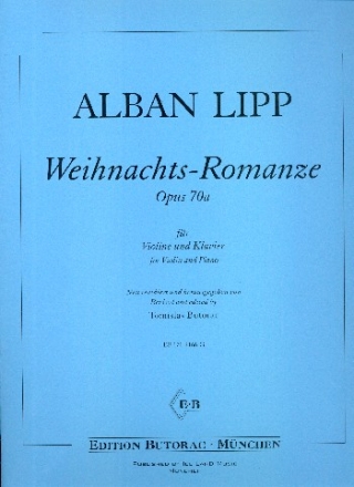 Weihnachts-Romanze op.70a fr Violine und Klavier