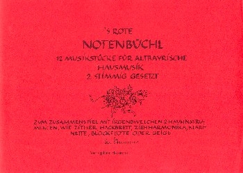 'S rote Notenbchl fr 2 Instrumente (Stubnmusi/Hausmusik) Stimmen