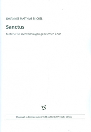 Sanctus fr gem Chor a cappella Partitur