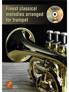 ME0275 Finest classical Melodies (+MP3-CD) for trumpet