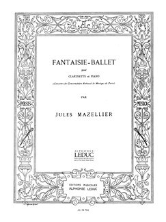 Fantaisie-Ballet pour clarinette et piano