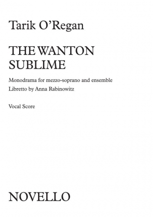 NOV293018 The Wanton sublime  vocal score