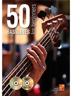 50 Basslines for Beginners (+DVD +MP3-CD): for bass/tab