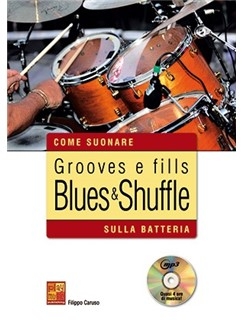 MI0318 Grooves e fills blues & shuffle sulla batteria