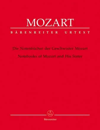 Die Notenbcher der Geschwister Mozart fr Klavier