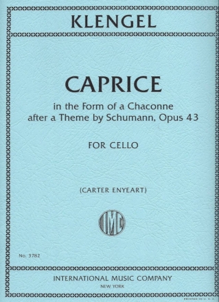 IMC3782 Klengel Caprice for cello