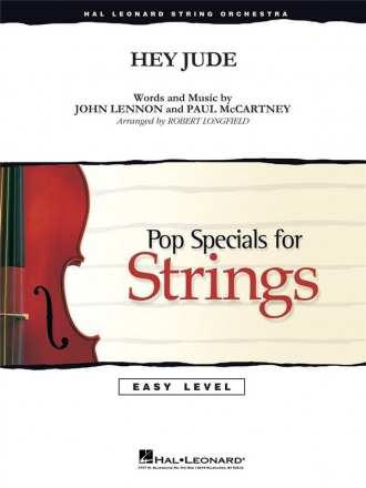 HL04491998 Hey Jude: for string ensemble score and parts