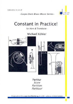 Constant in Practice fr Horn und Posaune Partitur und Stimmen