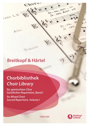 Breitkopf und Hrtel Chorbibliothek - Geistliches Repertoire Band 1 fr gem Chor a cappella (z.T. mit Bc) Partitur