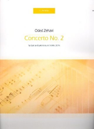 Concerto no.2 for flute and orchestra score