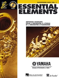 Essential Elements vol.1 (+CD): pour l'orchestre  l'cole ou d'harmonie saxophone alto (fr)