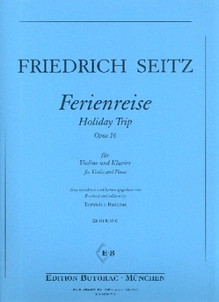 Ferienreise op.16 fr Violine und Klavier