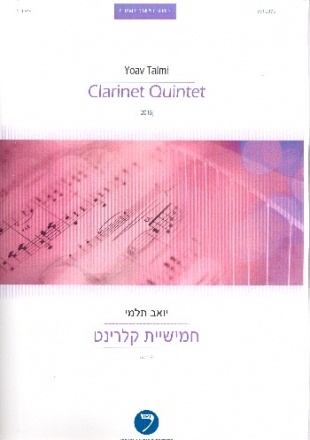 Quintet for clarinet, 2 violins, viola dna violoncello score and parts