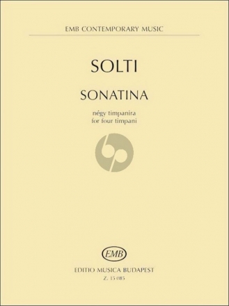 Z15085 Sonatina for 4 timpani