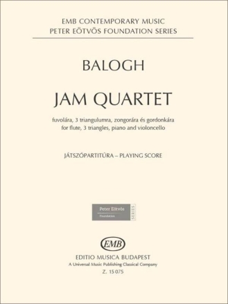 Z15075 Jam Quartet for flute, 3 triangles, cello and piano