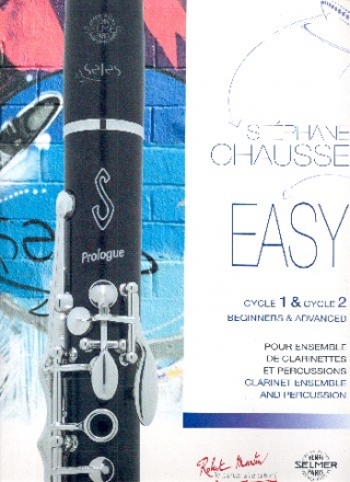 Easy pour 6 clarinettes et 2 percussionistes partition et parties