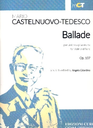 Ballade op.107 for violin and piano