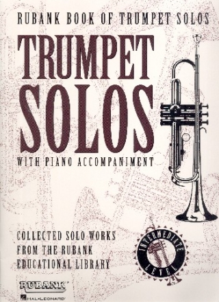 Trumpet Solos intermediate Level (+Online Audio) for trumpet and piano