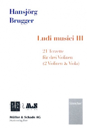 Ludi musici Band 3 fr 2 Violinen (Violine und Viola) Spielpartitur und Viola-Stimme