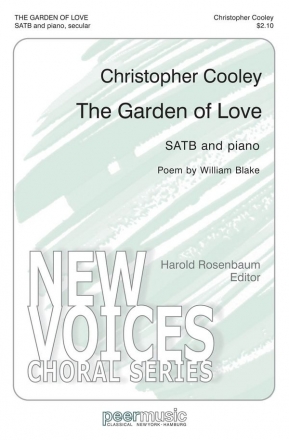 The Garden of Love for mixed chorus and piano score