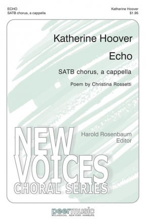 Echo for mixed chorus a cappella score